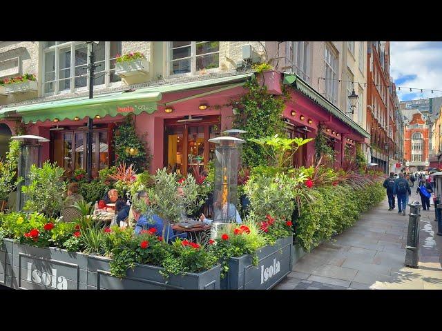 London Walk of Oxford Street & Marylebone incl. Posh Marylebone Village · 4K HDR