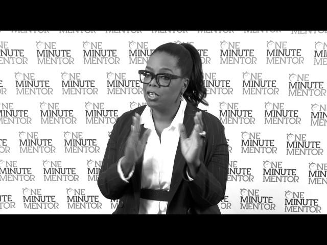 Hearst One Minute Mentor: Oprah Winfrey on Change