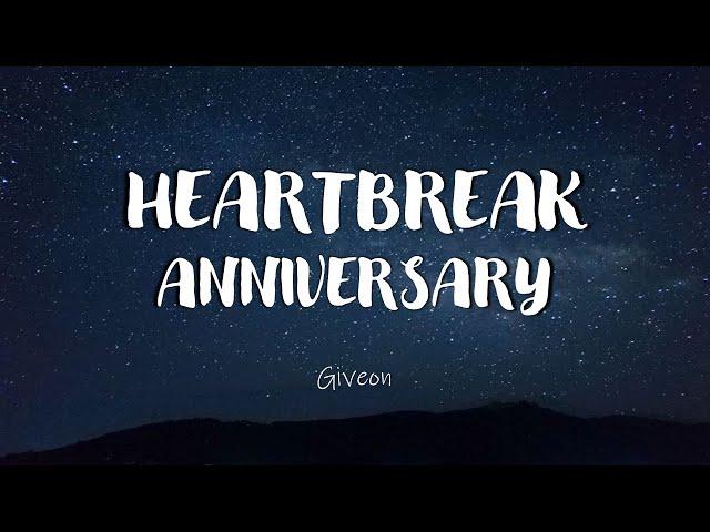 Giveon - Heartbreak Anniversary ( Lyrics Video )