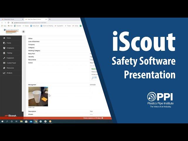 Safety Software Demo by iScout