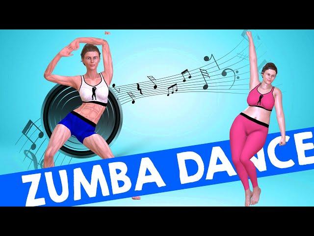 Zumba Full body Dance Workout, Exercise To Lose Weight FAST,  Zumba Class, Aerobic Class