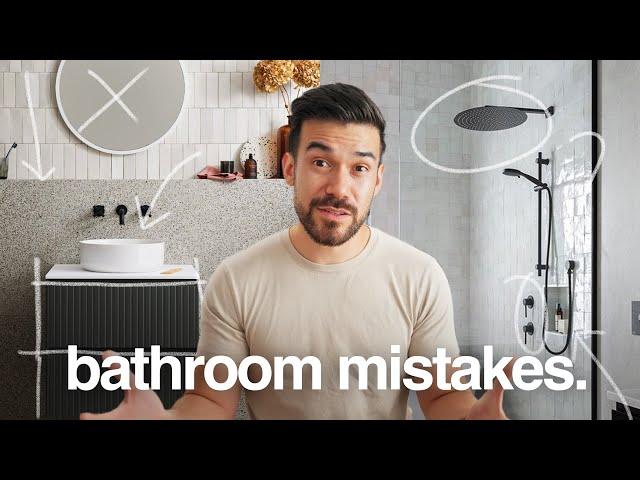 Architect's TOP 10 Bathroom Design Mistakes