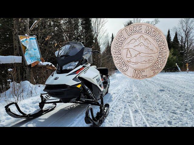 Snowmobile Trail Riding #8 (ADK Ride!)