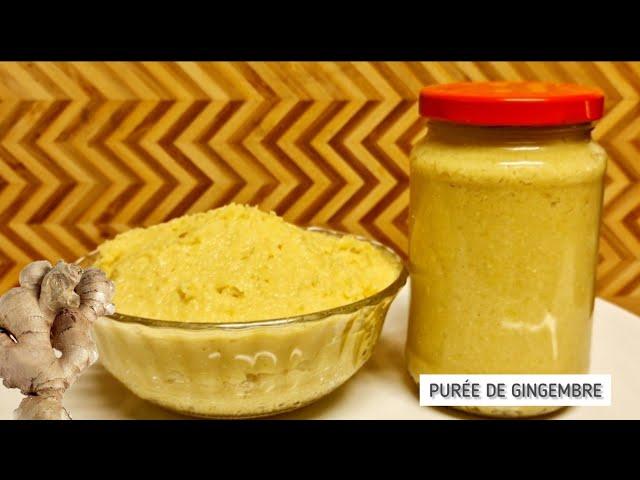 Pâte De Gingembre: Comment Je Réalise Ma Purée De Gingembre