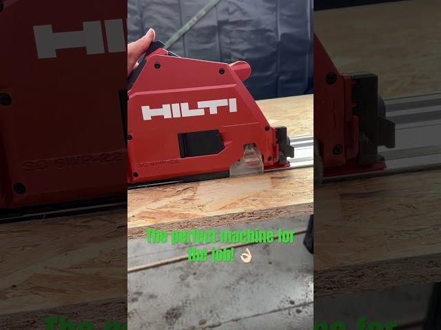 The perfect machine for the job! @HiltiGreatBritain #carpentery #diy #tools #construction #hilti