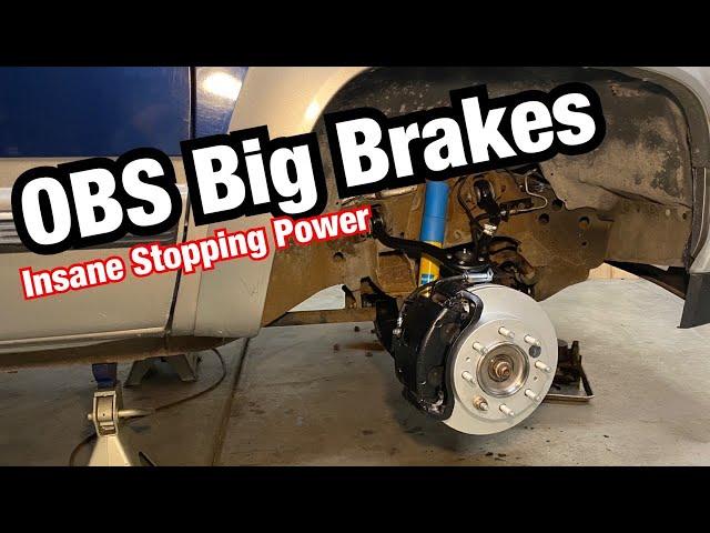 the ULTIMATE BRAKE CONVERSION for your GMT400