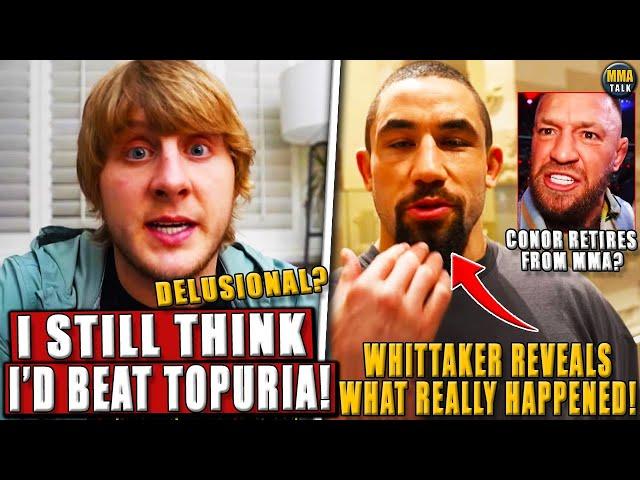 Paddy Pimblett REACTS to Ilia Topuria's KO win& CLAIMS he'd BEAT him! Whittaker DETAILS teeth injury