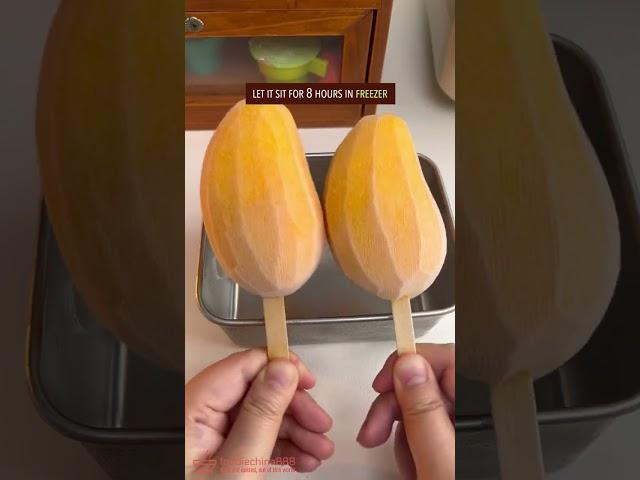 HOW TO EAT MANGO LIKE A PRO? #recipe #mango #popsicle #chinesefood #dessert #yogurt