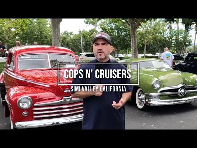 SIMI VALLEY COPS N' CRUISERS 2023 | SIMI VALLEY CAR  SHOW | Living in Simi Valley California