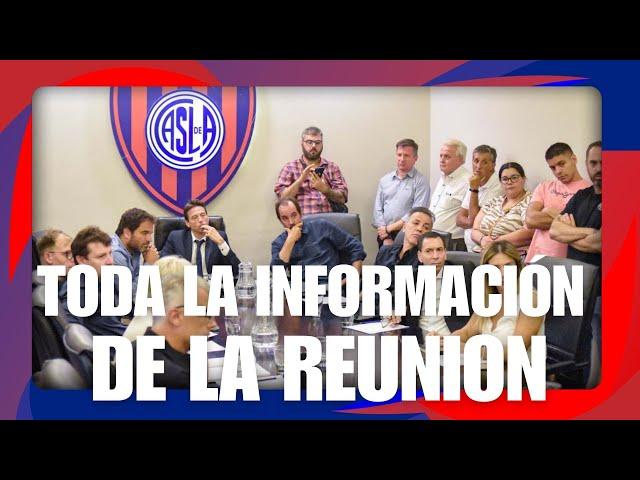 SAN LORENZO QUIENES SE VAN... BUSTOS, MUNIAIN?