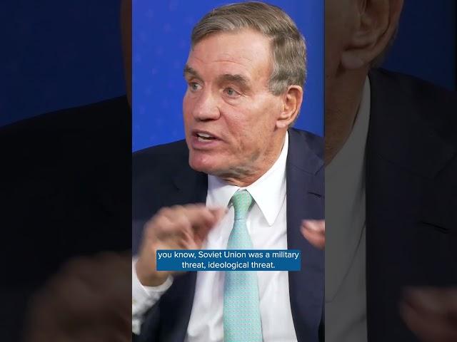 Senator Mark Warner: "National security now is a technology race with China"