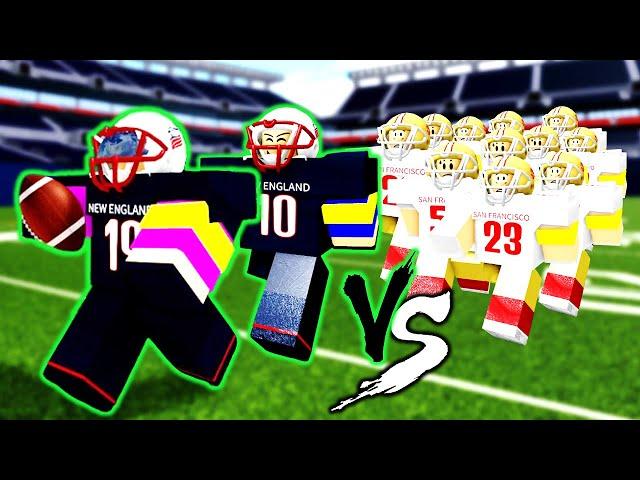 2 SPEED HACKERS VS 12 PLAYERS in Football Fusion 2!