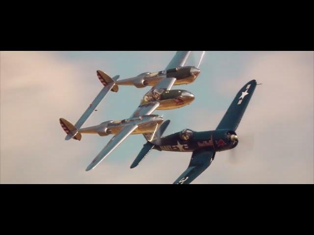 Flying Legends Trailer 2023 Engine sounds only!