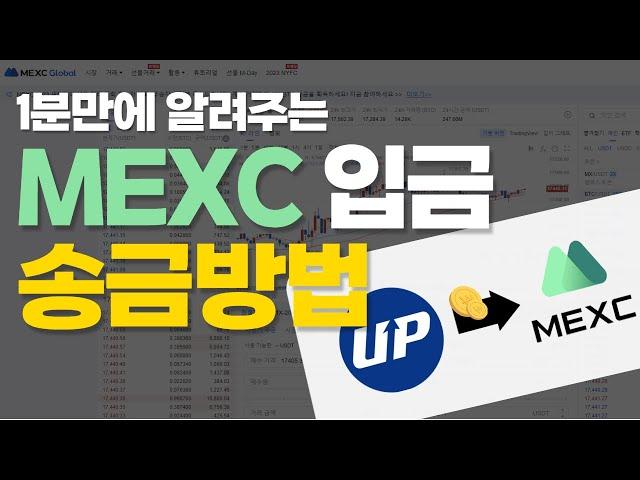 1분만에 알려주는 업비트에서 MEXC로 송금하는 방법