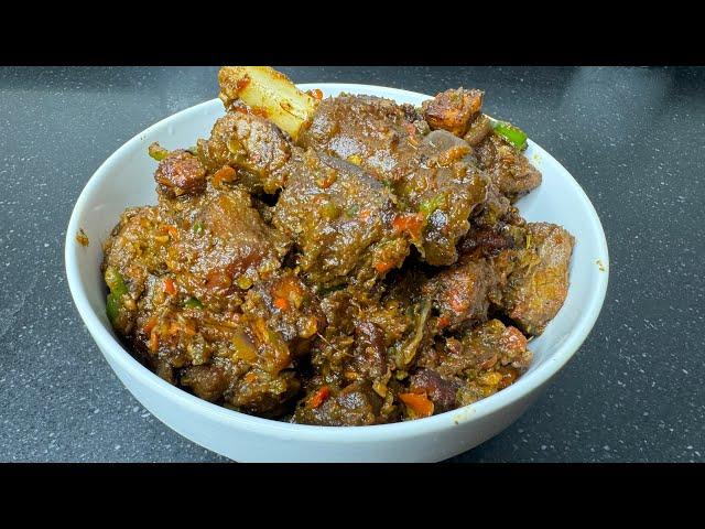 MAKE NIGERIAN ASUN LIKE A PRO| SPICY GRILLED GOATMEAT| ASUN GOATMEAT.