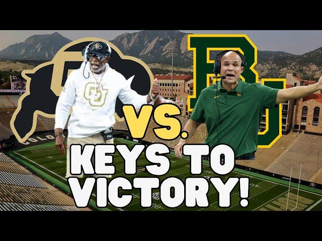 Live: What Coach Prime And Colorado Football NEEDS To Do To Defeat The Baylor Bears