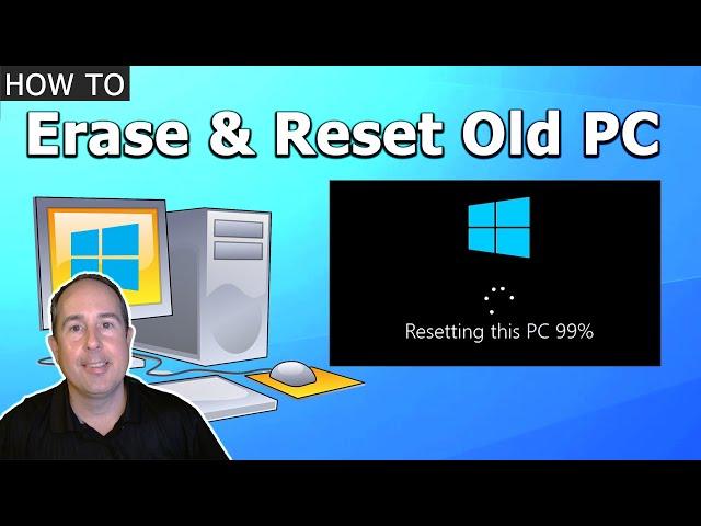  How to wipe PC before selling | Secure Erase PC | The ENTIRE process |  Windows 10 & 11