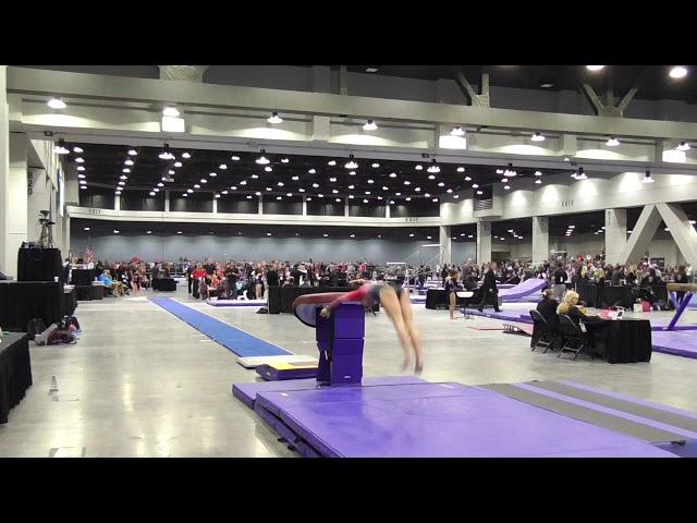 Sophia Esposito - Vault 2 - 2018 Women's Junior Olympic National Championships