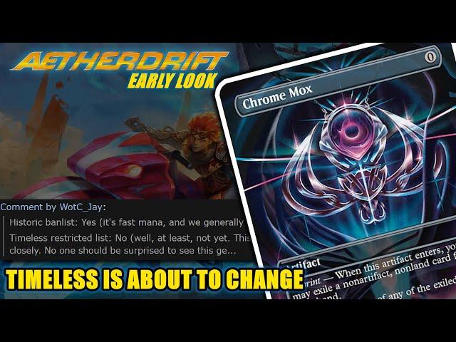 Early look At Potential New Playable Card From Aetherdrift Spoilers | Timeless/Historic | MTG Arena