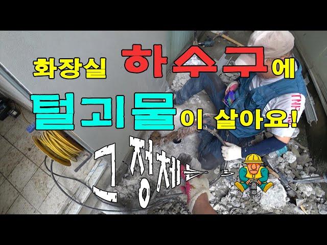 화성시 반월동 공장 화장실하수구막힘 | 하나로설비