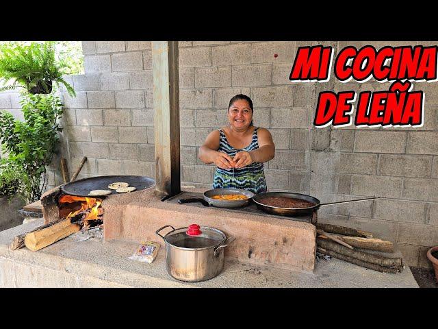 Así  es la COCINA DE LEÑA de Anita Chacon 503. Ideas y Tips. @VidaCotidianaSV