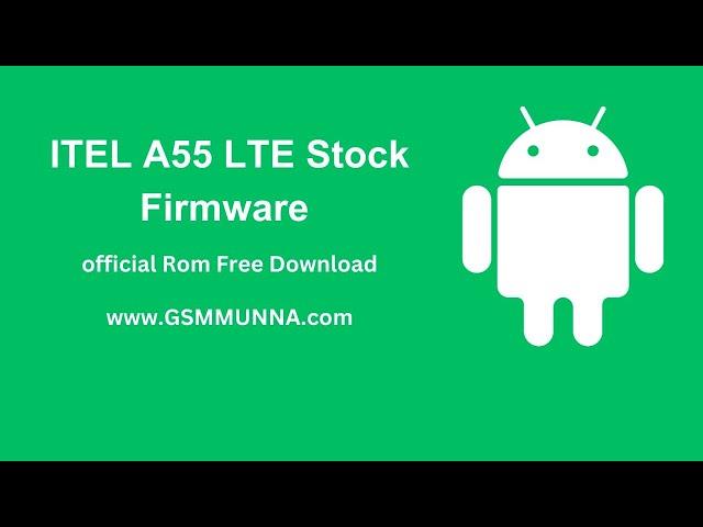 Itel A55 LTE L6003P emmc Repair 100% Tested  Free download