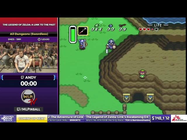 The Legend of Zelda: A Link to the Past by Andy in 1:14:58 - SGDQ2017 - Part 104