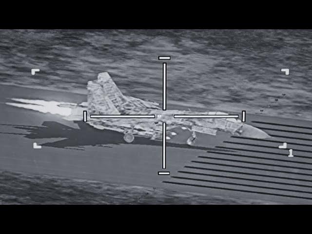 AH-64D Apache Helicopter Destroys Enemy Jets on Airbase with Hellfires