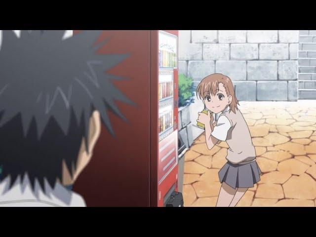 Touma, Mikoto & The Classic Vending Machine!