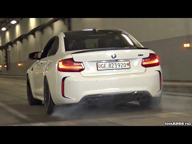 BEST of German Car Sounds & Burnouts in the Tunnel! - C63 AMG, BMW M4, Audi RS6 & More!