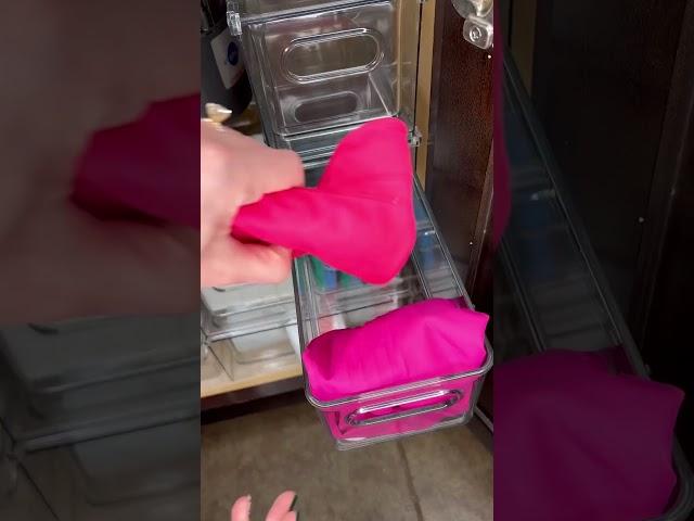 Under Sink Organization #cleaninghacks