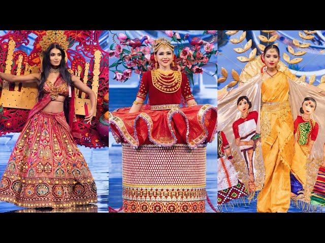 Miss Universe India 2024  - BEST IN NATIONAL COSTUMES (Top - 10 Performance ) 