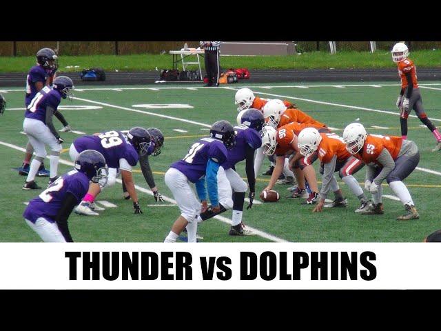 THUNDER vs DOLPHINS - OFL FOOTBALL - FALL 2018