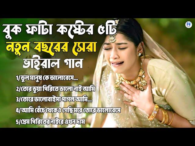 ২০২৫সালের বাছাই করা সব শ্রেষ্ঠ কষ্টের গানBangla Top5 Sad Song-2025।Monir Sarker Audio Full Album