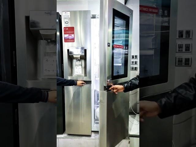 LG Knock Knock | LG Refrigerator | GR-X257CSAV | LG Side By Side Refrigerator