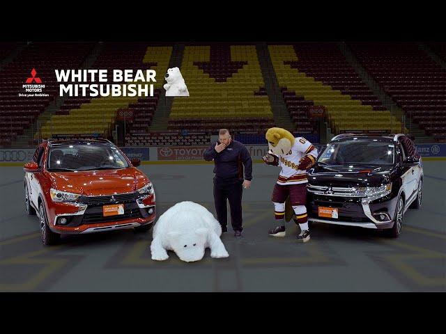 White Bear on Ice Bloopers [HD] Slip and Fall Outtakes | White Bear Mitsubishi