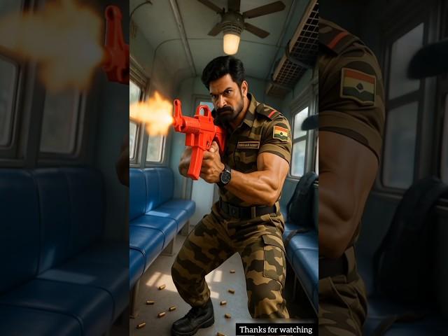 Indian Army saved Super Express Train From terorest  #ai #army