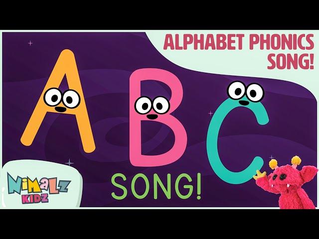 ABC Phonics Song for Children | Alphabet Song | Letter Sounds | Nimalz Kidz! Songs and Fun!