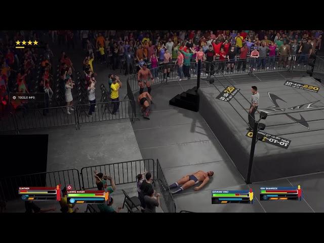 ic champion gunther and ludwig kaiser vs kan shamrock and giovanni vinci