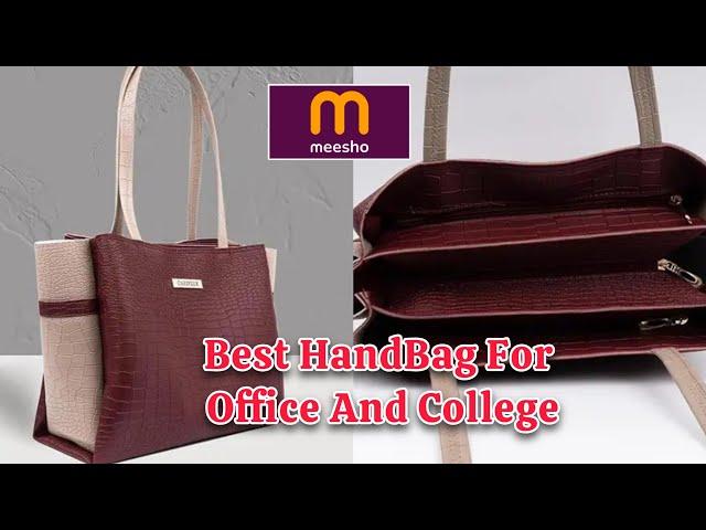 Meesho Bag | Tote Bag, Shoulder Bag | Meesho Affordable Bags For Office And College | Affordable Bag