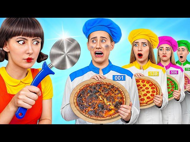 Cooking Challenge in Squid Game 2 | Who Wins the Secret Kitchen Battle by Multi DO Joy