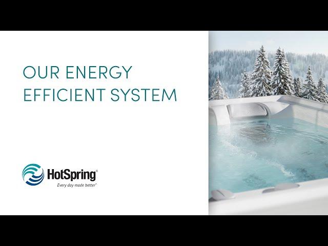 What Makes Hot Spring Spas So Energy Efficient?