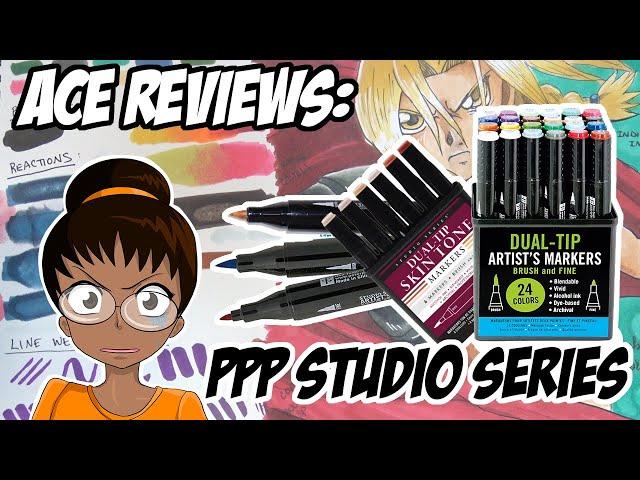 AceLayer Reviews: ALCOHOL BRUSH MARKERS - PPP Studio Series ft. Ed Elric (FullMetal Alchemist鋼の錬金術師)