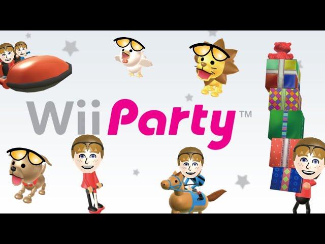 Playing Wii Party!