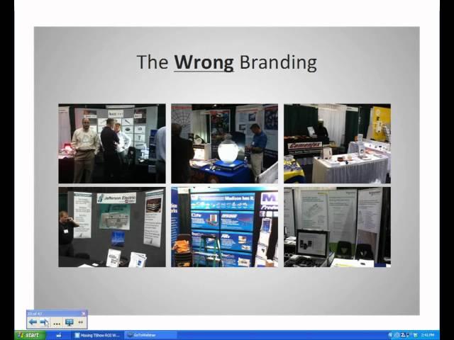 Maximizing Your Tradeshow ROI Part 1_ What needs to be done Pre-Show_.wmv