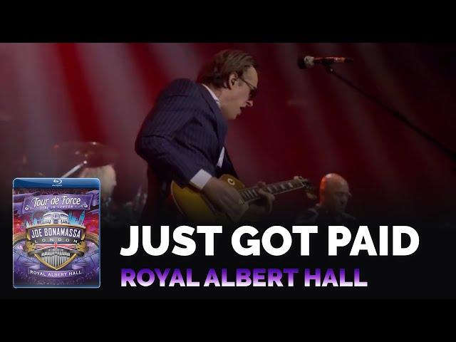 Joe Bonamassa Official - "Just Got Paid" - Tour de Force: Royal Albert Hall