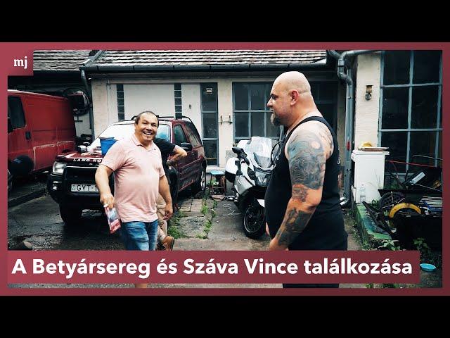 A Betyársereg és Száva Vince találkozása