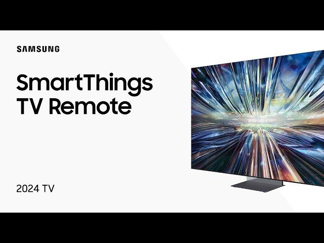 Use SmartThings to control your TV | Samsung US