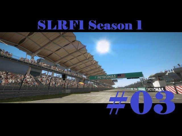 F1 2012 SLRF1 Online League Racing - 1st Season - 3rd Race Malaysia (Sepang International Circuit)