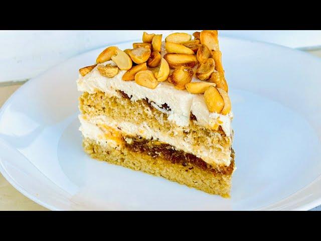 Snickers cake without flour, without sugar, without cream, without butter! Juicy! Simply a bomb!!!